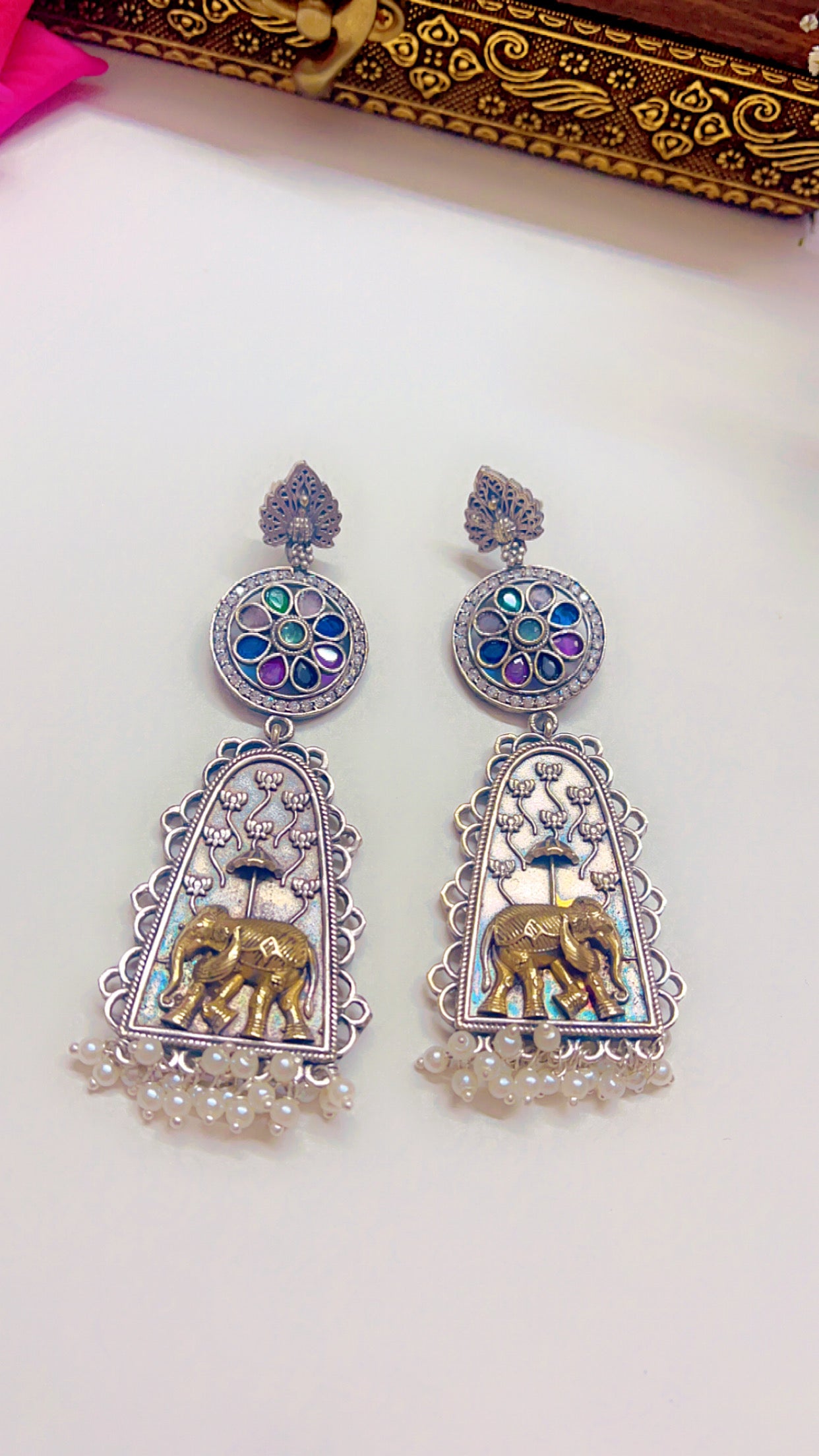 Tashi Silver Earring