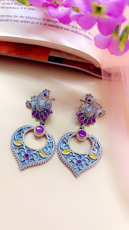 Mahi Silver Earring