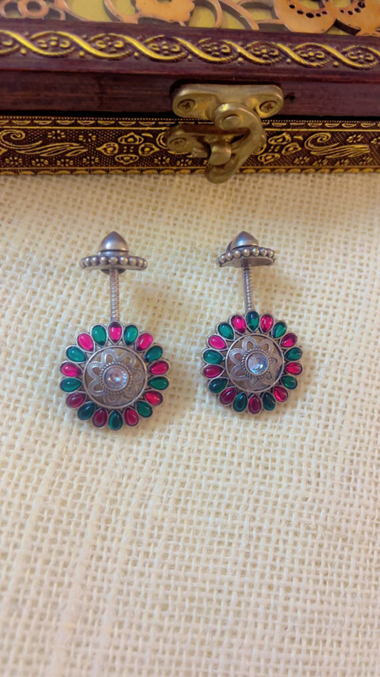 Mahi Silver Earring