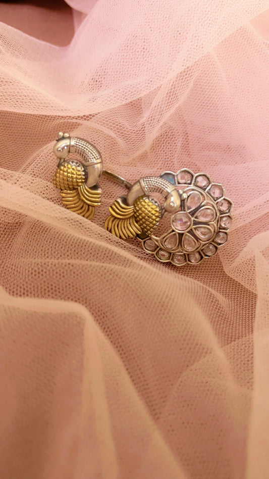 Pink Rashi Silver Ring