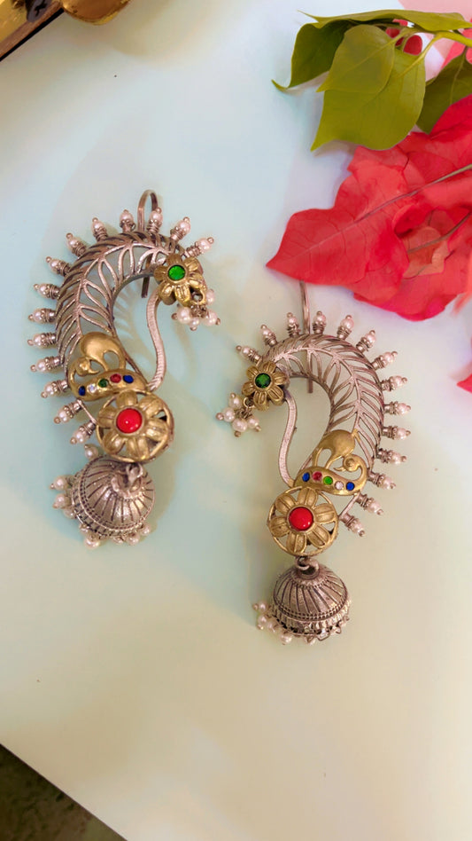 Sabyaa Earcuff Silver Earring