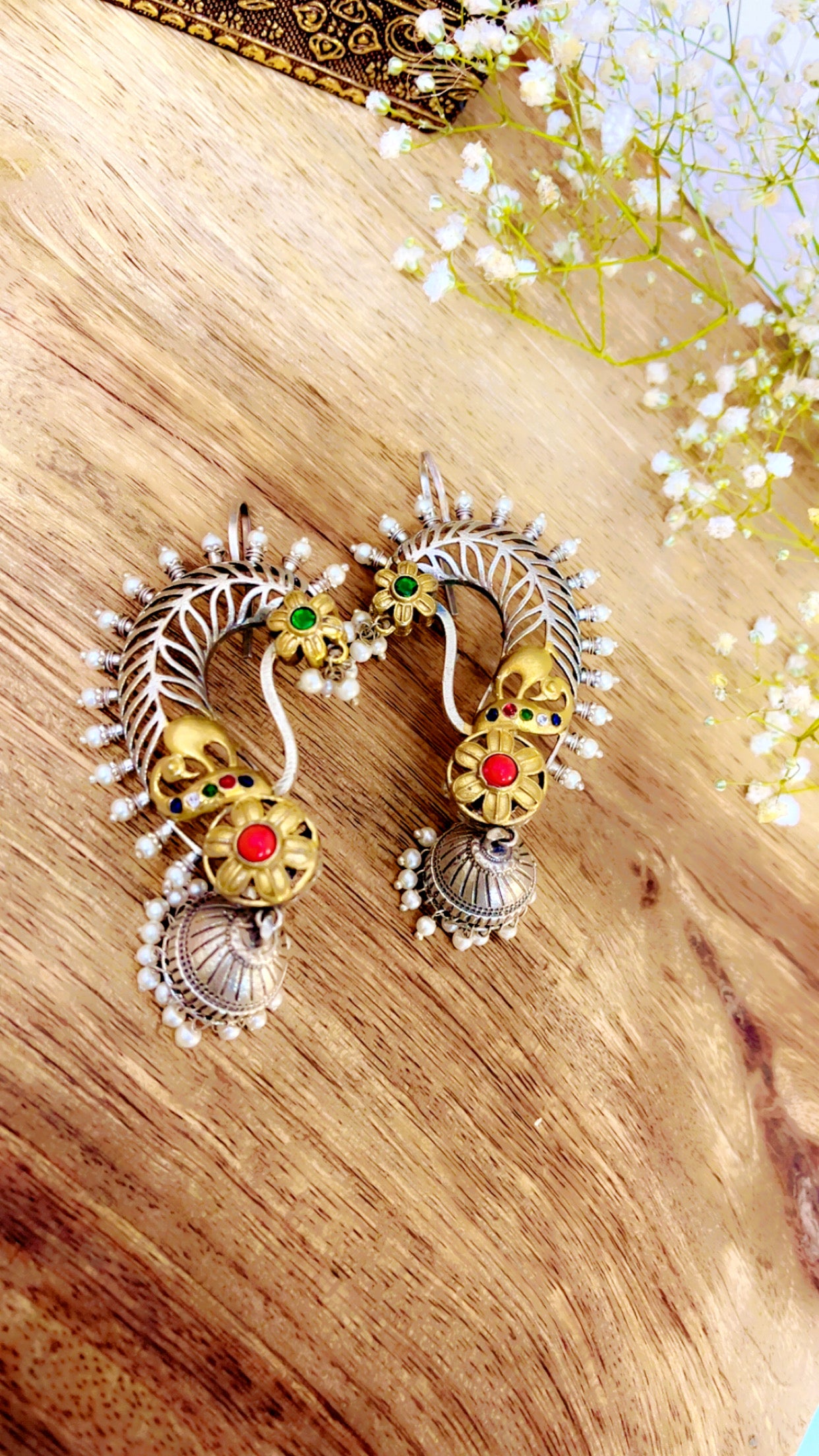 Sabyaa Earcuff Silver Earring