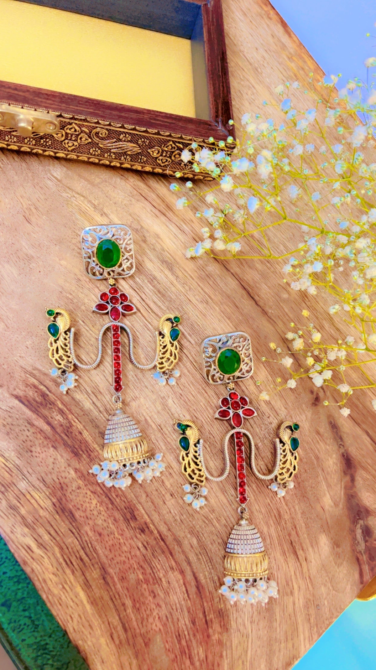 Tana Bana Silver Earring