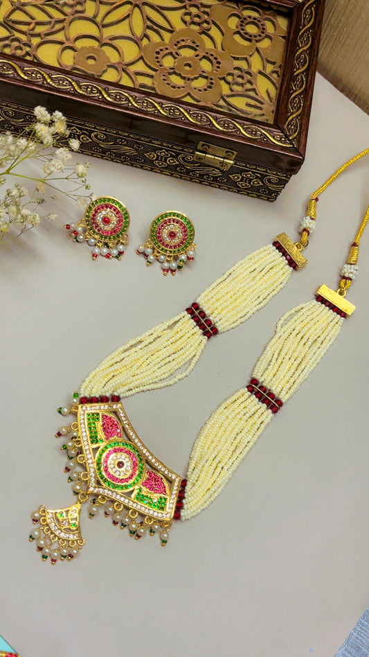 Heemani Pearl Neckpiece Set