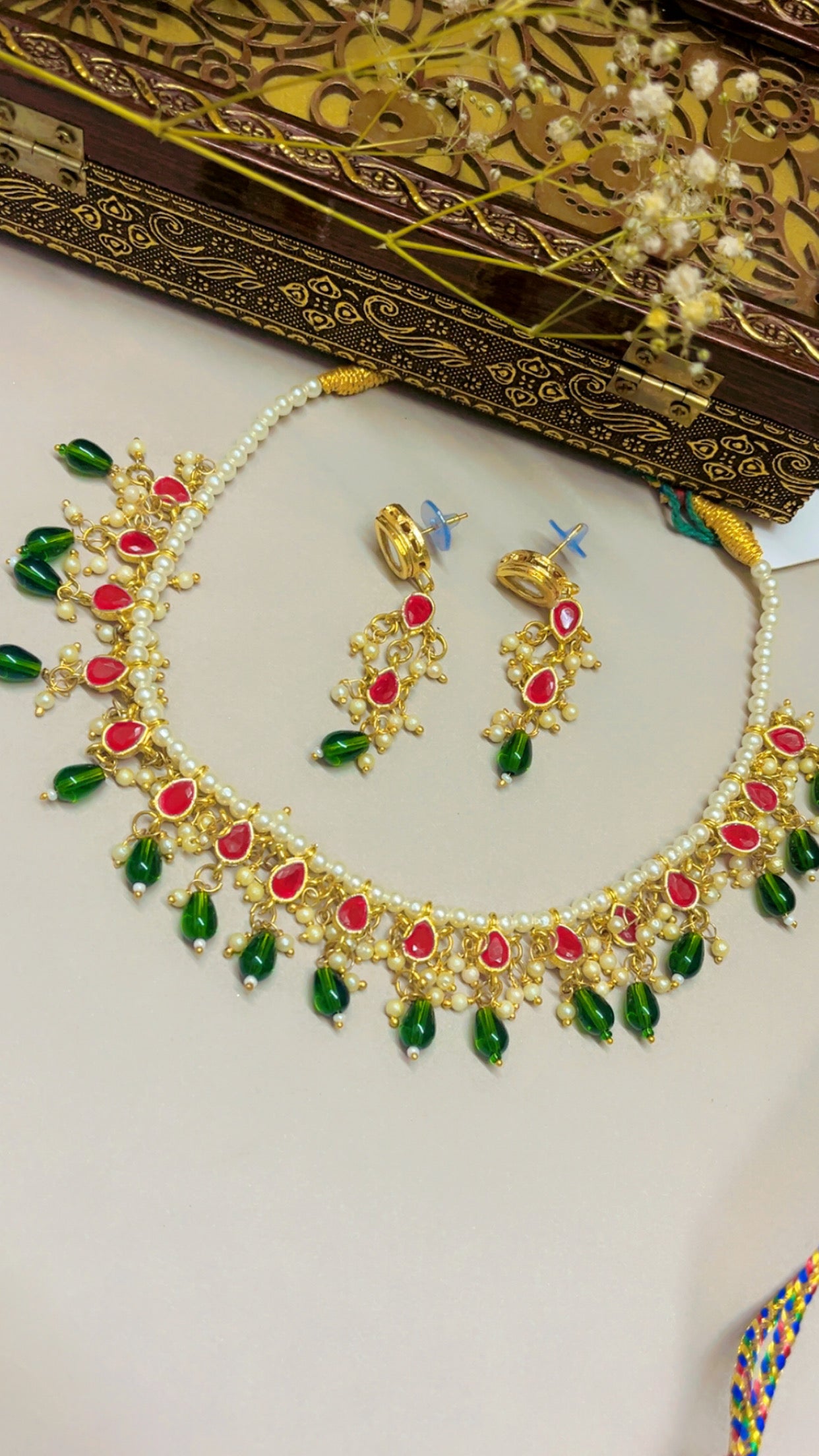 Shreena Pearl Neckpiece Set (Copy)